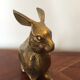 Lapin en laiton