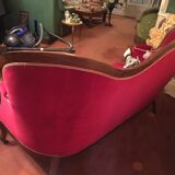 Beautiful baroque red sofa