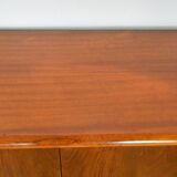 Scandian rosewood and metal sideboard
