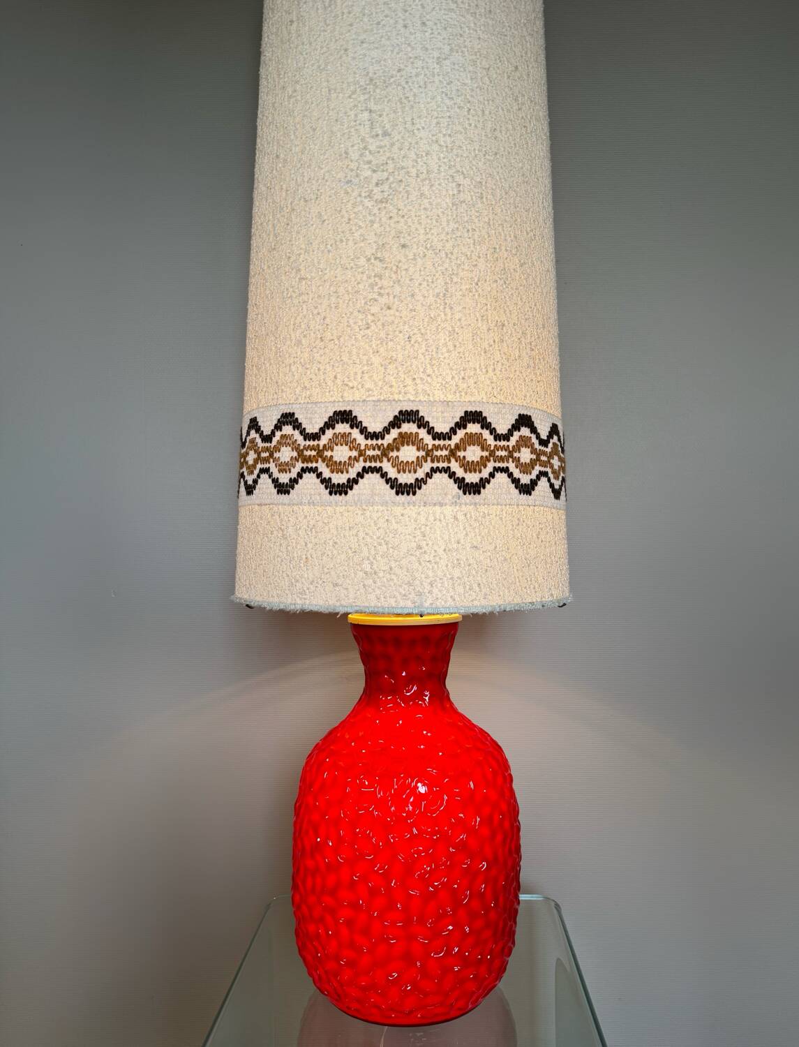 Murano glass lamp 60s/70s