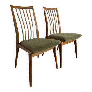 Paire de chaises scandinaves - vert