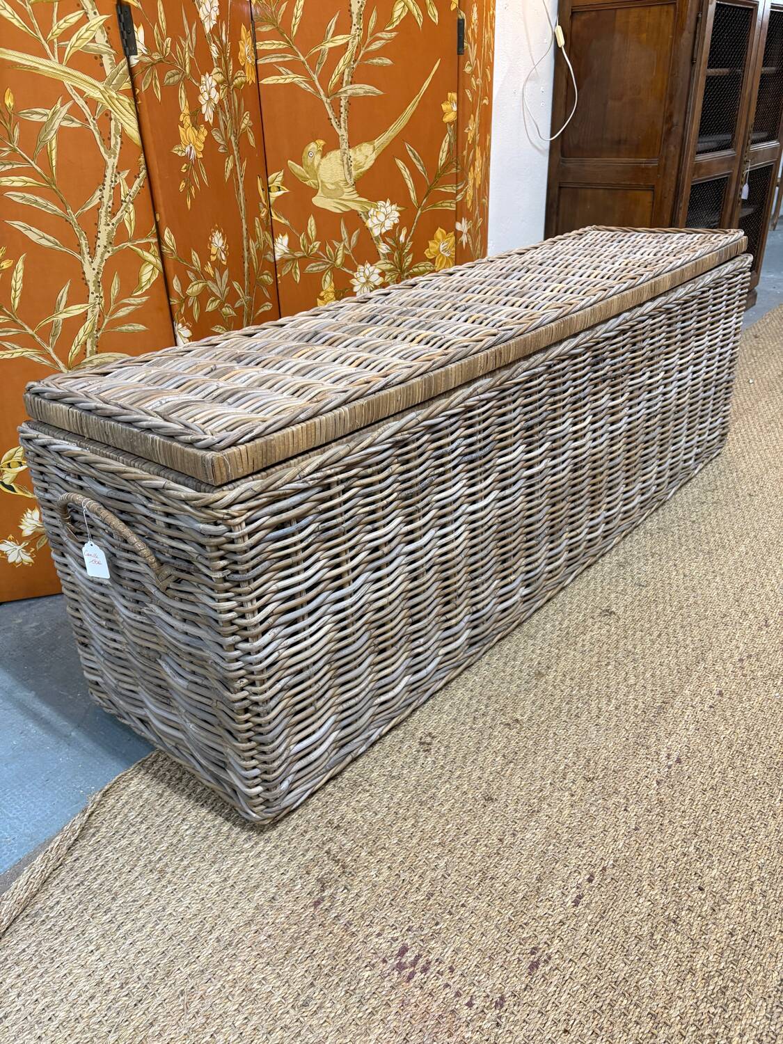 Large wicker basket