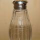 Cut glass sugar bowl and sterling silver by William Moulson 1844