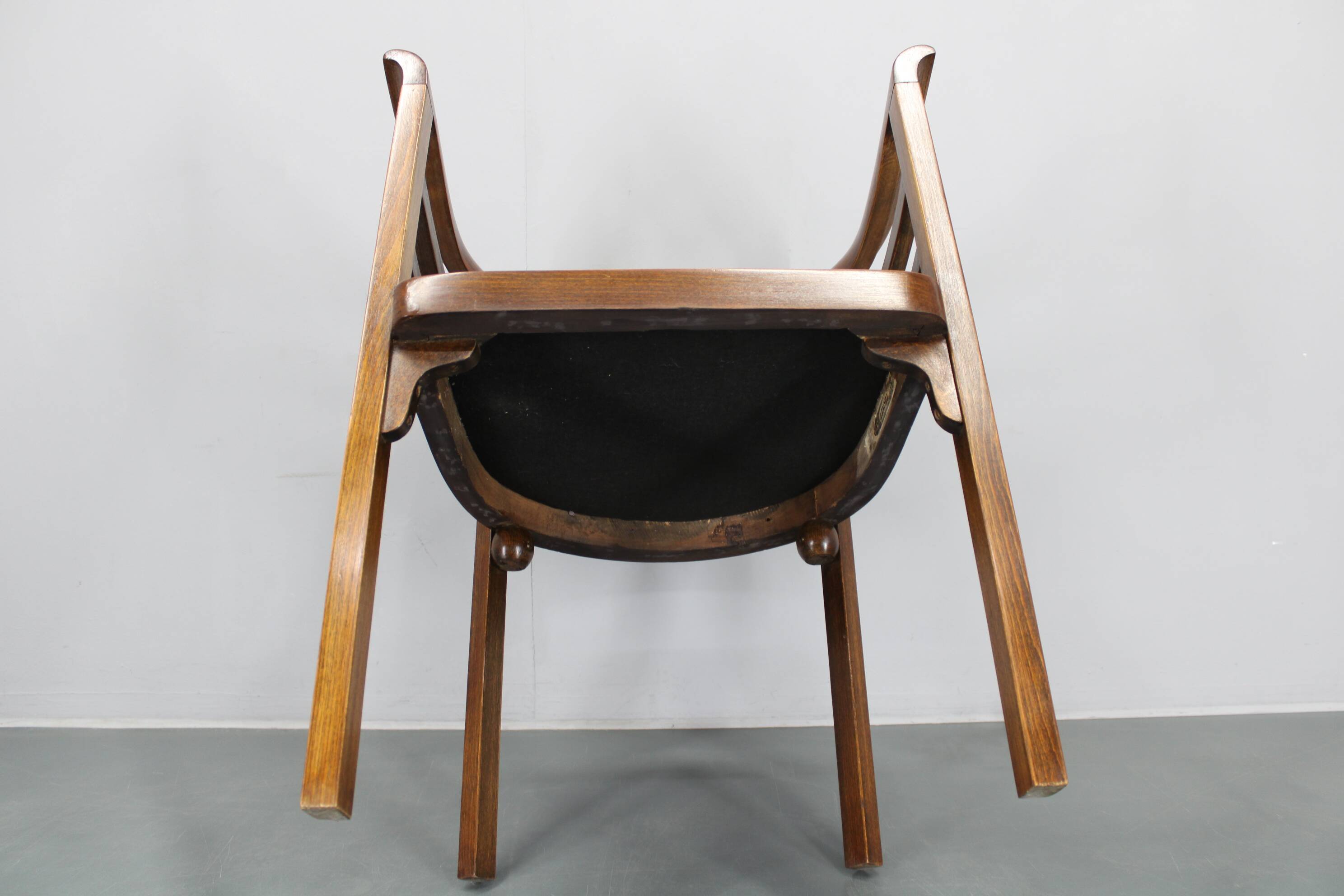 1930s Thonet restored armchair, Czechoslovakia