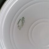 6 hollow plates porcelain Limoges