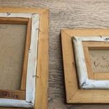 Paintings, oil on canvas "Lavender"