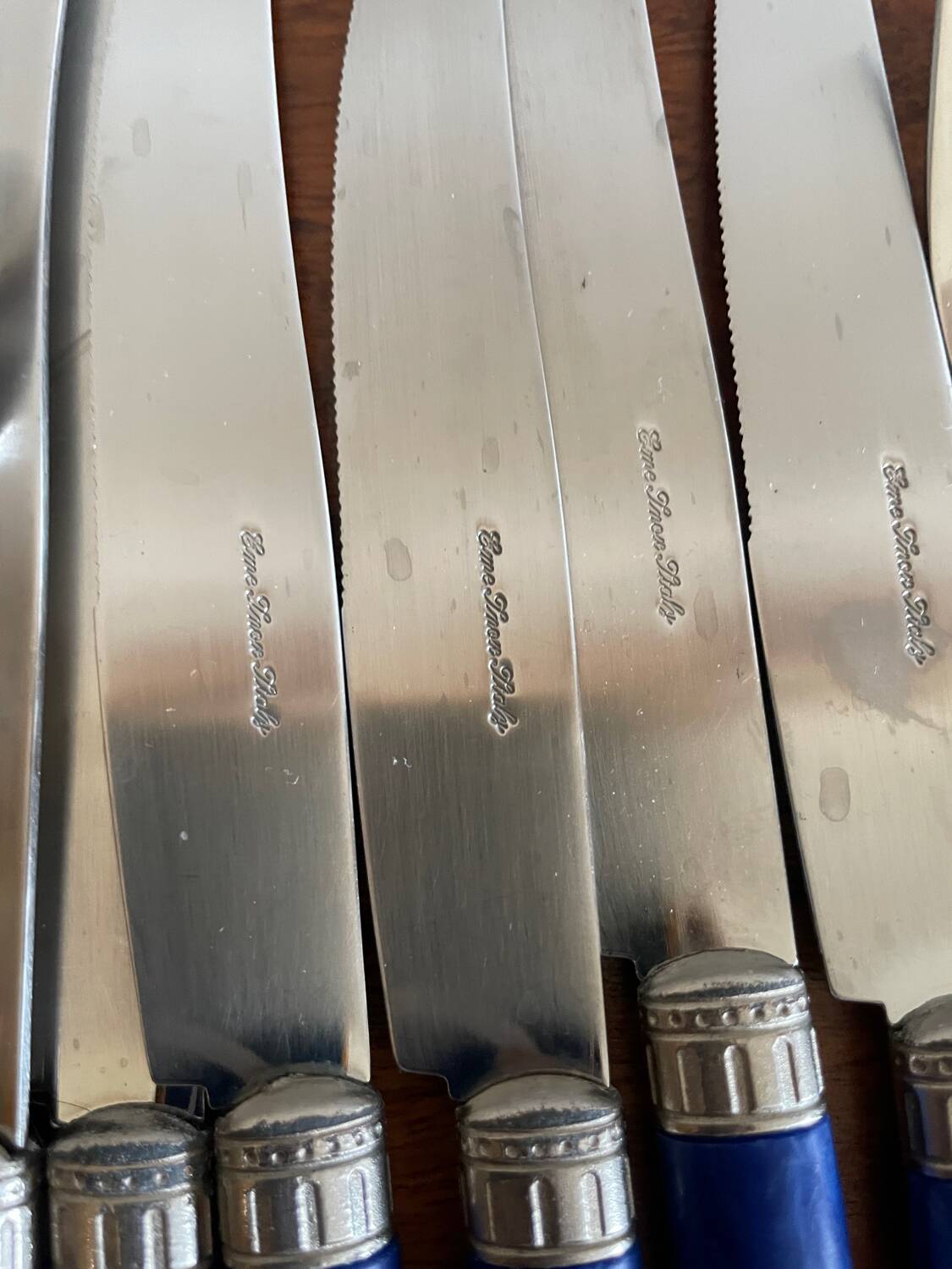 Set of Italian cutlery