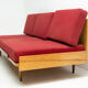 Daybed for UP Zavody, 1950 Czechoslovakia