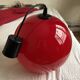 Red opaline glass pendant (circa 60/70)