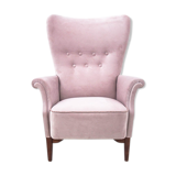 Pink armchair