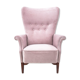 Fauteuil rose
