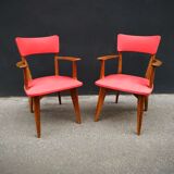 Paire de fauteuils scandinaves