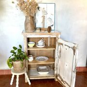 Vintage patinated jam jar