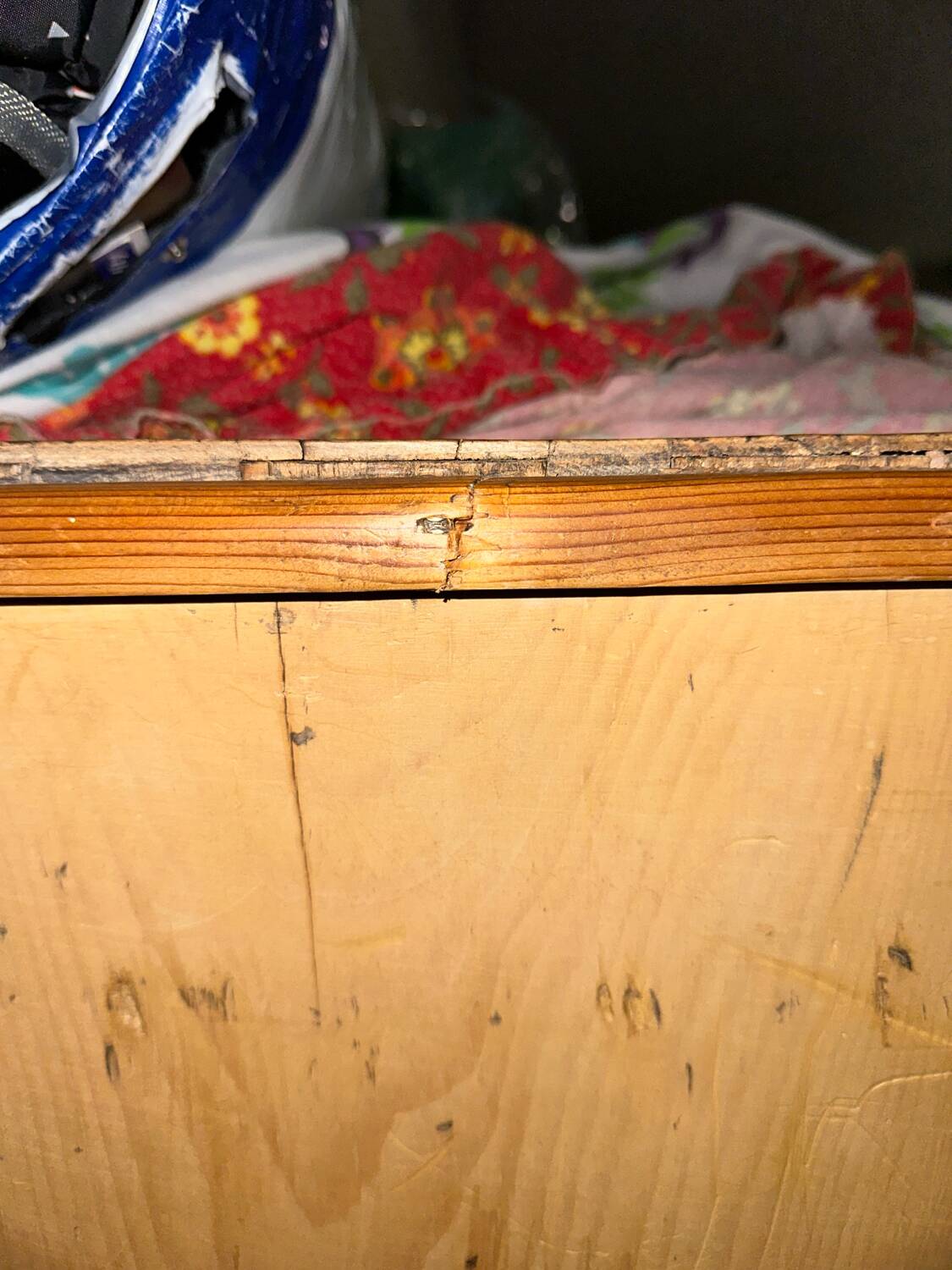 English chest of drawers