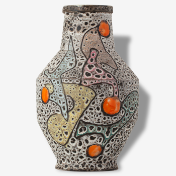 Vase, coloured by Marius Bessone