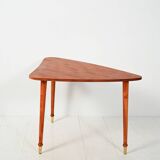 Scandinavian triangular coffee table from the Sixties