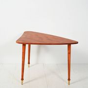 Table basse triangulaire scandinave des années soixante