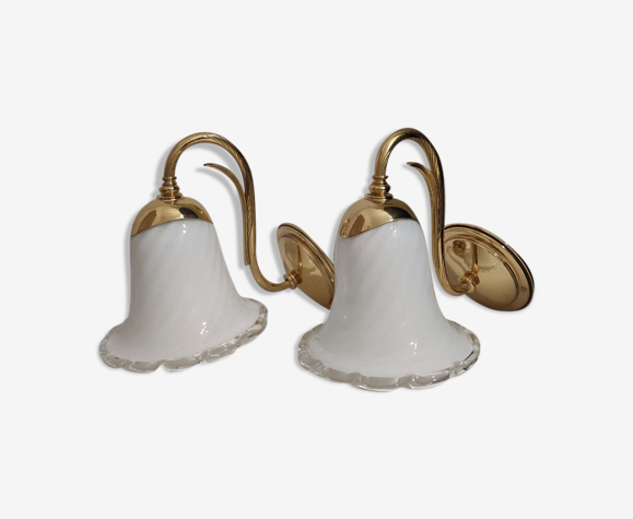 Appliques verre soufflé
