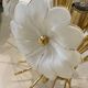 Murano glass flower chandelier, 1970s