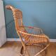 Fauteuil en rotin par Tito Agnoli