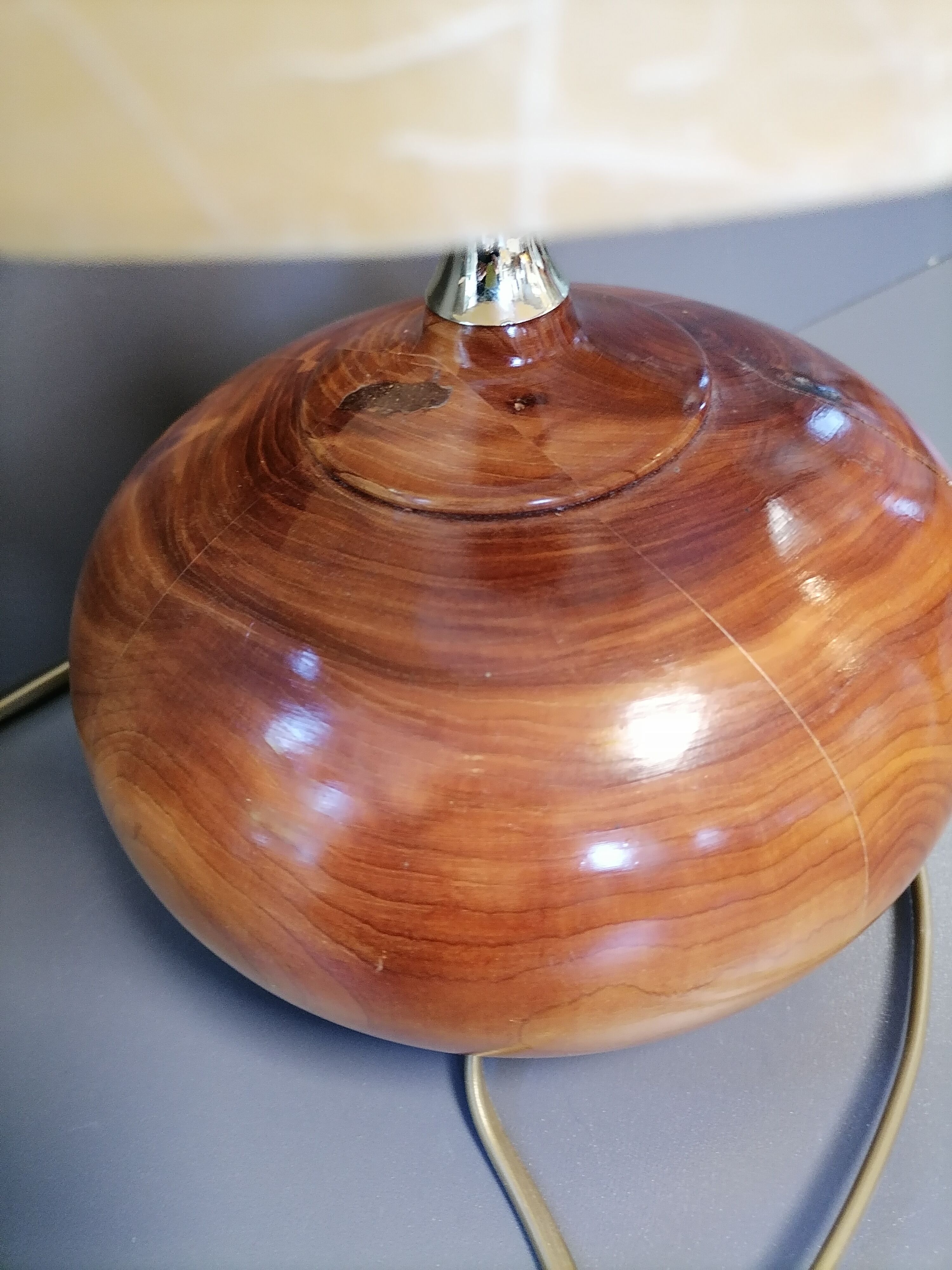 Vintage bedside lamp