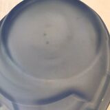 Art deco blue glass vase