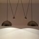 Adjustable Double Posa40 Nickel Plated Pendant Lamp by Florian Schulz
