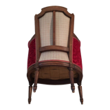 Louis XVI style bergère armchair