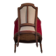 Fauteuil bergère de style Louis XVI