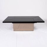 Table basse bar laquée Paul Michel pour Roche Bobois, France, 1980s