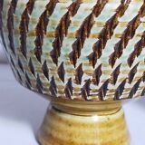 Duo of sacrificed ceramics Pottery by Pieter Groeneveldt 60s