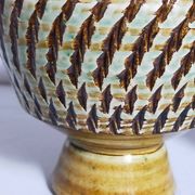 Duo of sacrificed ceramics Pottery by Pieter Groeneveldt 60s