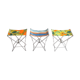 Nomad folding camping stools, France 1950s, set of three.