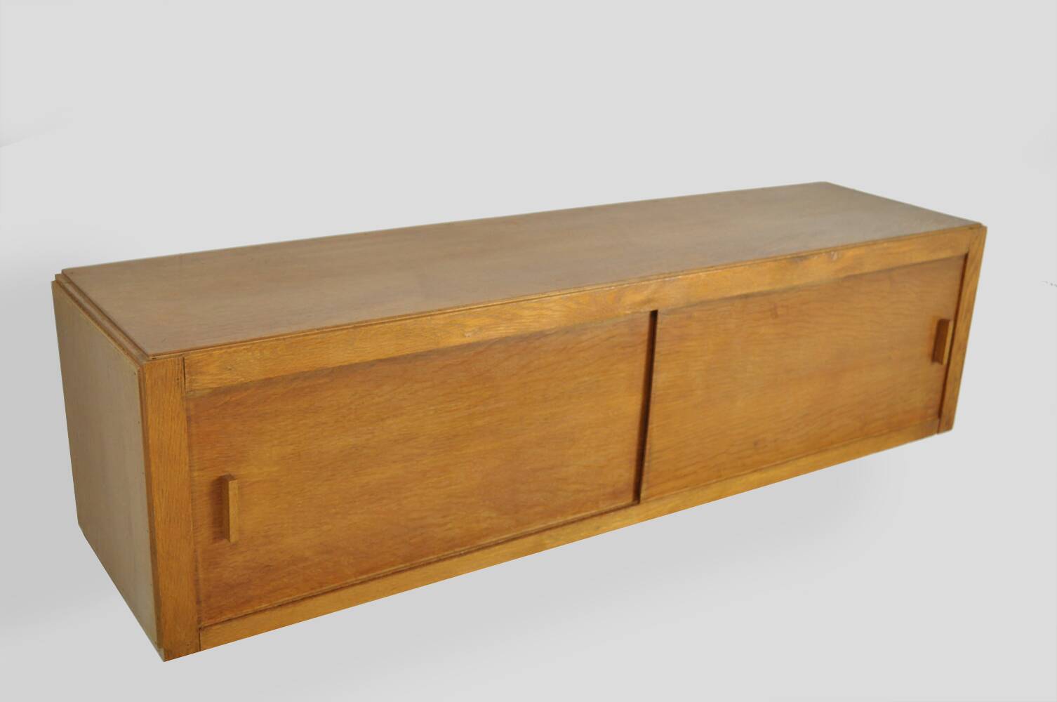 Vintage Mid-century hanging cabinet with sliding doors, 1960s