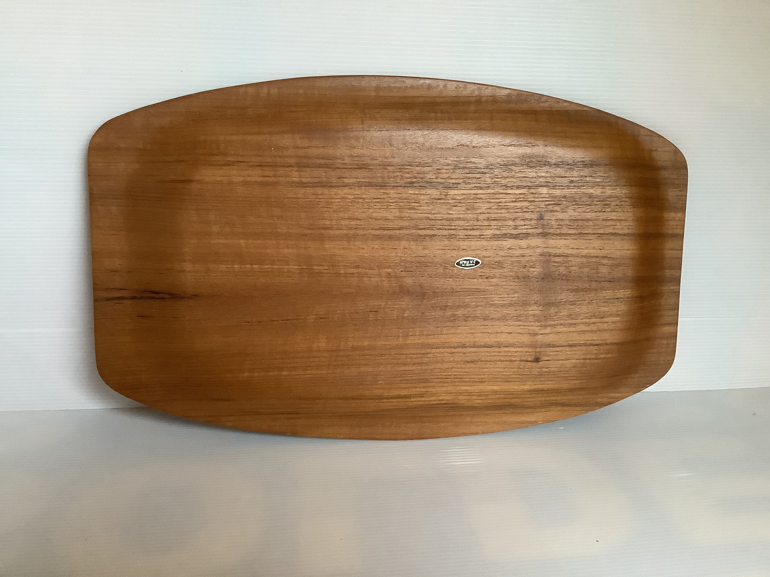 Old wooden tray made in Japan