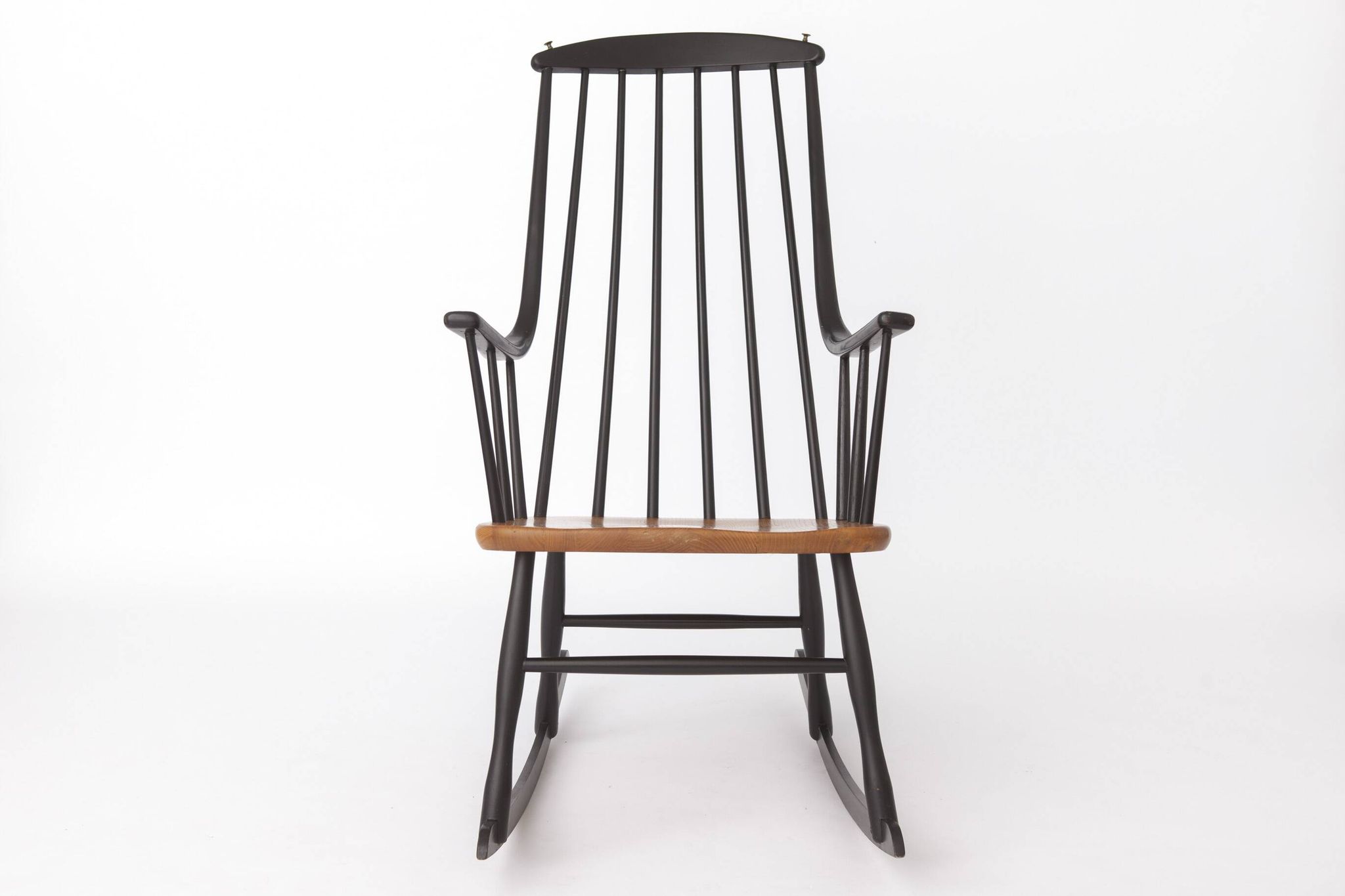 Vintage Grandessa Rocking Chair by Lena Larsson for Nesto, Sweden, 1960s
