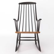 Vintage Grandessa Rocking Chair by Lena Larsson for Nesto, Sweden, 1960s