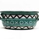 Small ear-handled bowl Robert Picault – Vallauris, sunflower decoration 1950