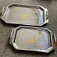 Giorinox Italy vintage tray duo