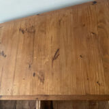 Table basse de ferme en chêne