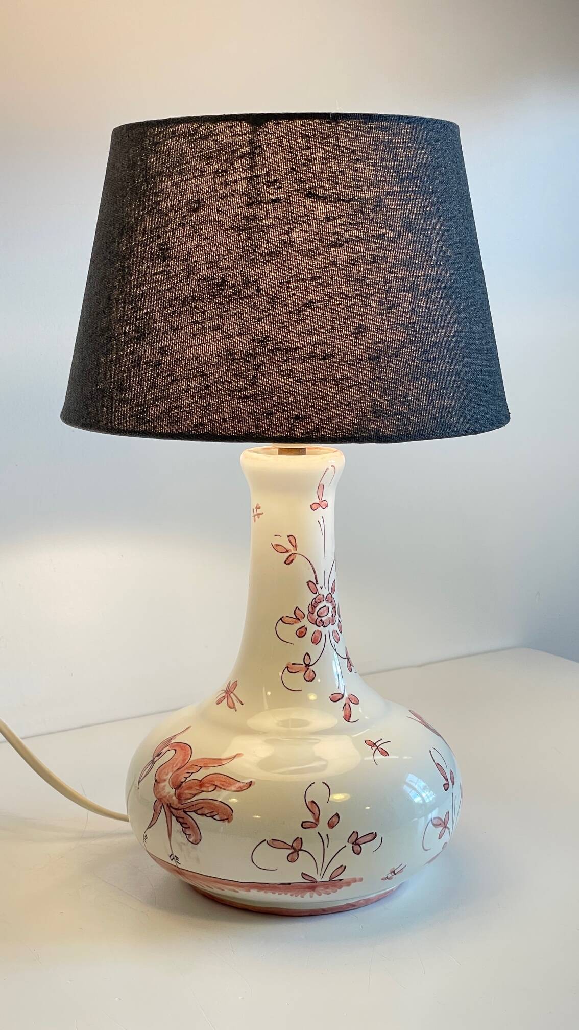 LAMP Faïencerie du MATET France Vintage