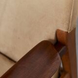 Pair Hans Olsen Easy Chairs for Verner Birkholm