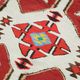 Turkish Handwoven Vintage Herki Kilim 96 cm x 332 cm