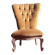 Vintage padded toad armchair
