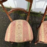 Pair of Second Empire Napoleon III style chairs
