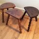 3 tripod stools