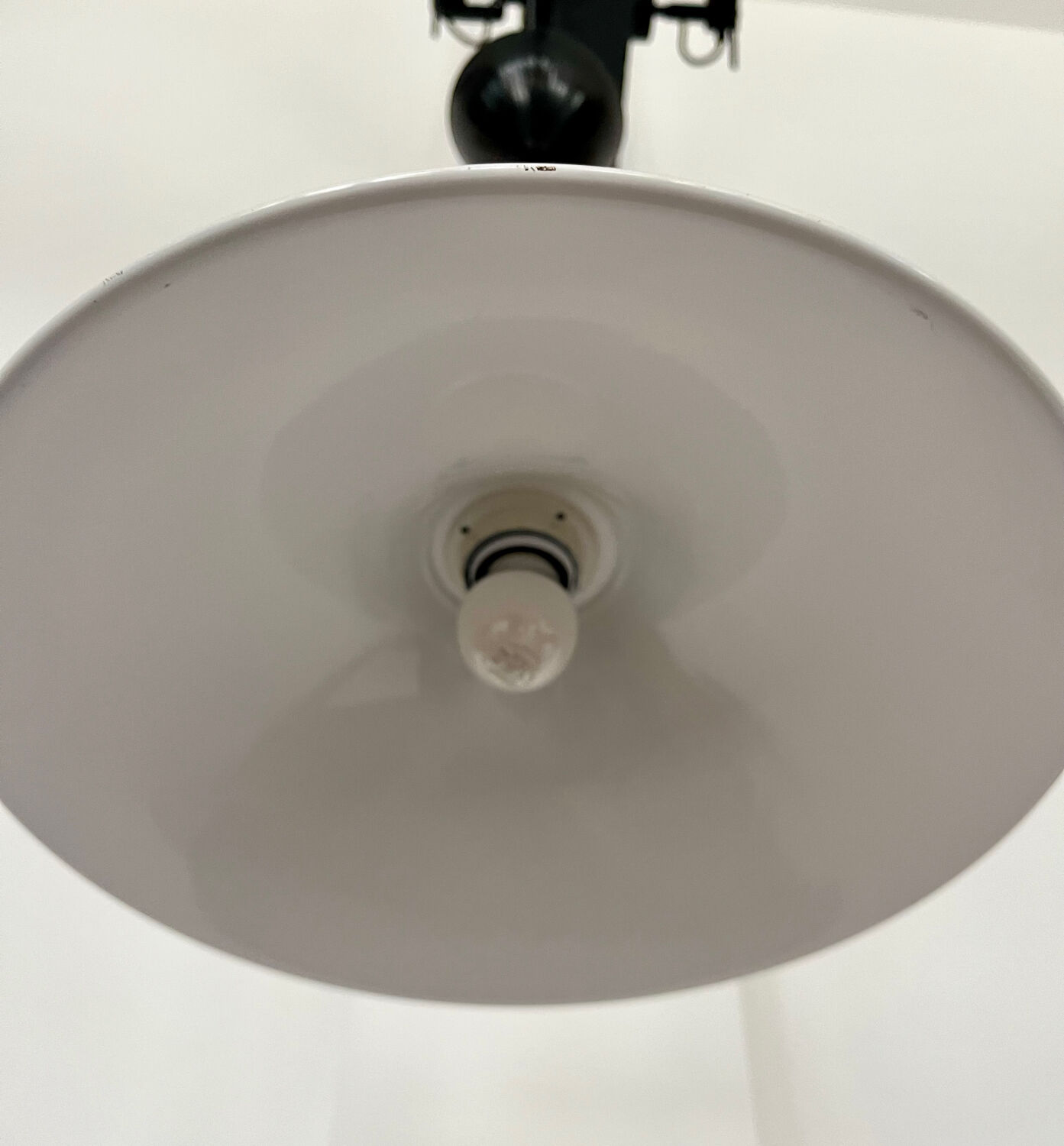 Suspension métal vintage coloris crème écru