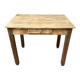 Beautiful old desk in raw wood.