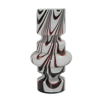 Italian Murano Glass Vase by Carlo Moretti 1970s