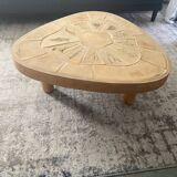 Vintage coffee table signed Barrois